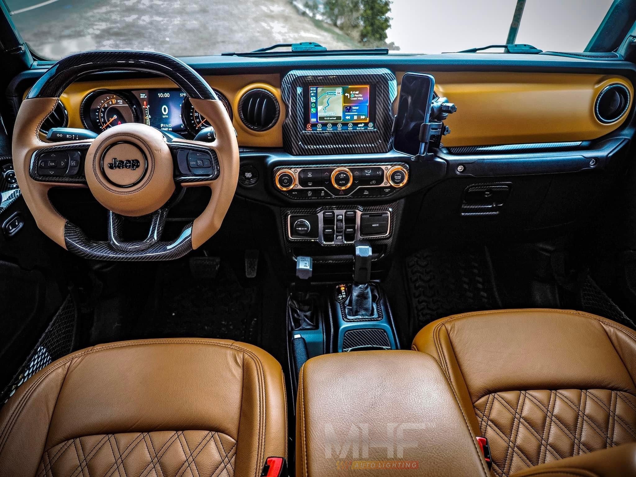 Custom Jeep Wrangler Interior