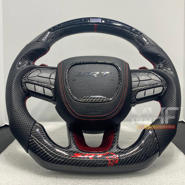 2014- 2021 Carbon Hellcat SRT Steering Wheel