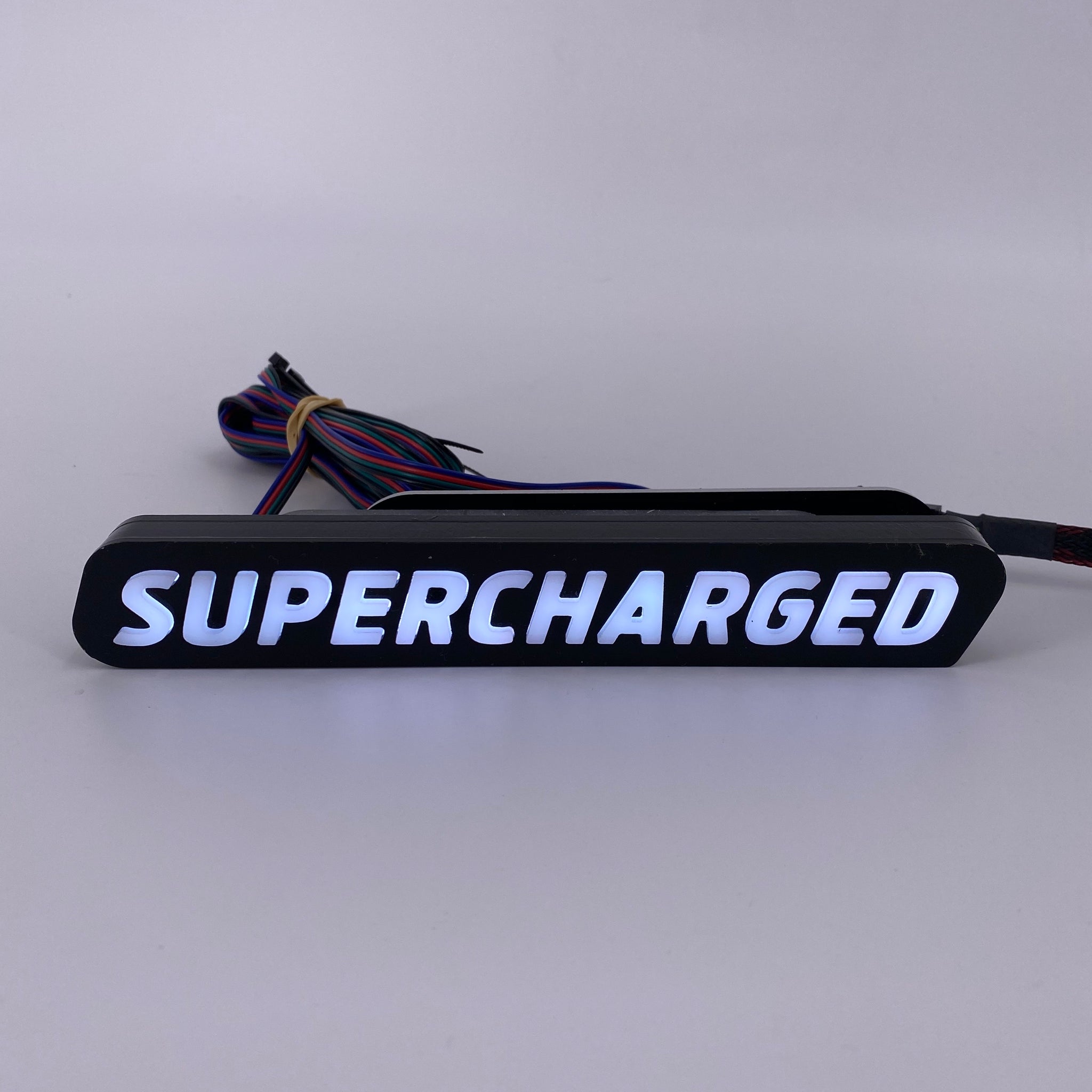 SuperCharged illuminated Badge