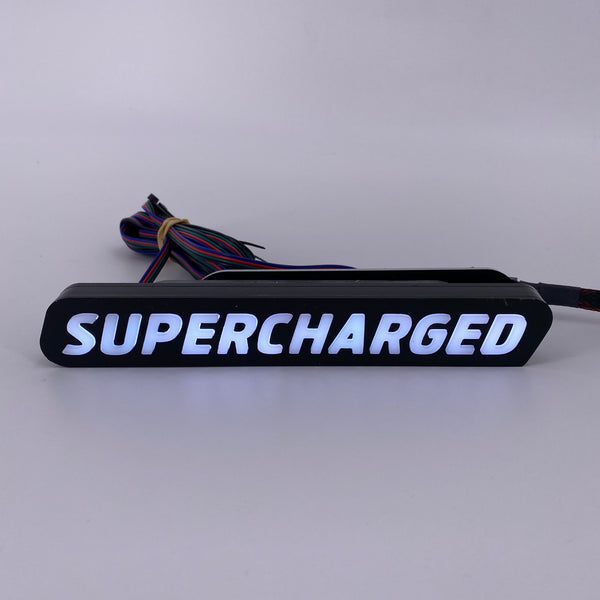 SuperCharged illuminated Badge