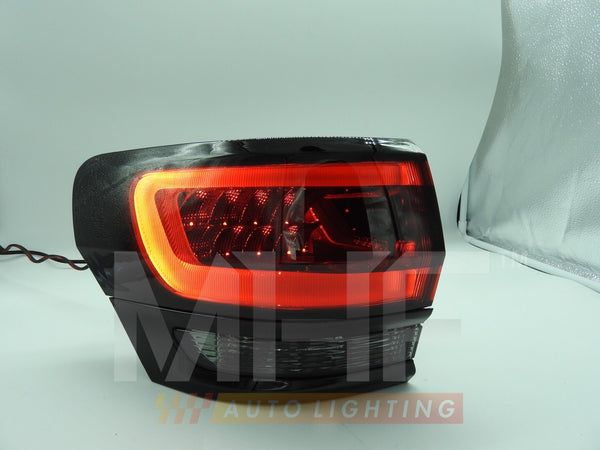 Painted Gloss Black Design LED Taillights 2014-2021 Jeep WK2