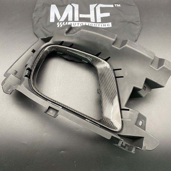 2018-2021 Trackhawk Front Lower Bezels Carbon