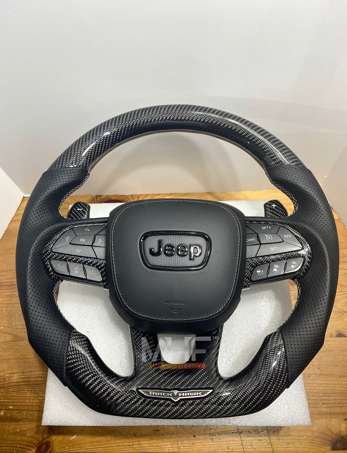 2018-2021 Carbon “Track Series” TrackHawk Steering Wheel