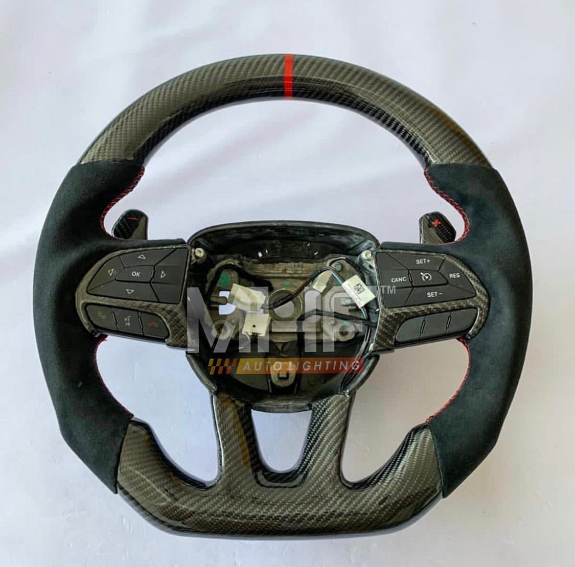 2014-2021 Jeep/ Dodge Carbon Steering Wheel