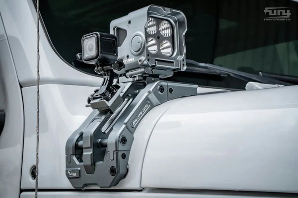 MHF SERIES A-PILLAR INTEGRATED LIGHTING SYSTEM FOR JEEP WRANGLER JL JT