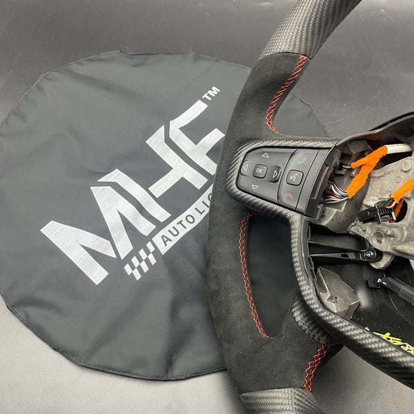 2021-2022 Dodge RAM Carbon Alcantara “TRX Style” Steering Wheel