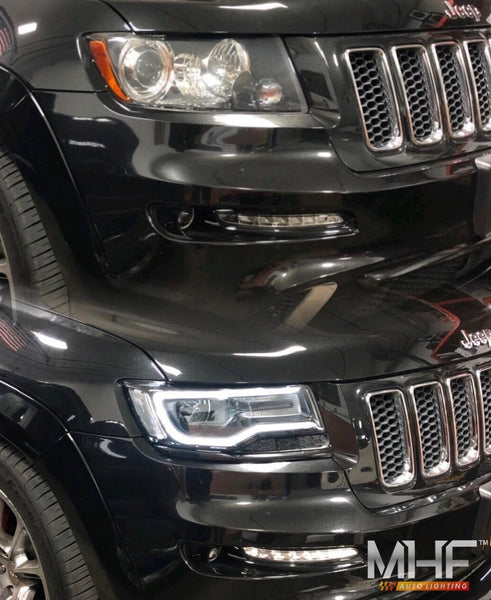 2014-2021 Jeep Grand Cherokee Euro Version Bi-Xenon LED Headlamps