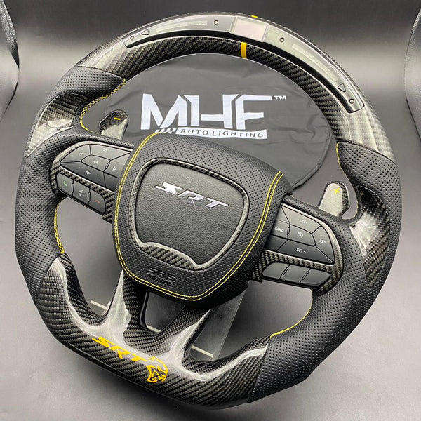 2014-2021 Carbon Hellcat SRT Steering Wheel