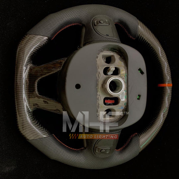 2018-2021 Carbon Orange Accent “Track Series” TrackHawk Steering Wheel