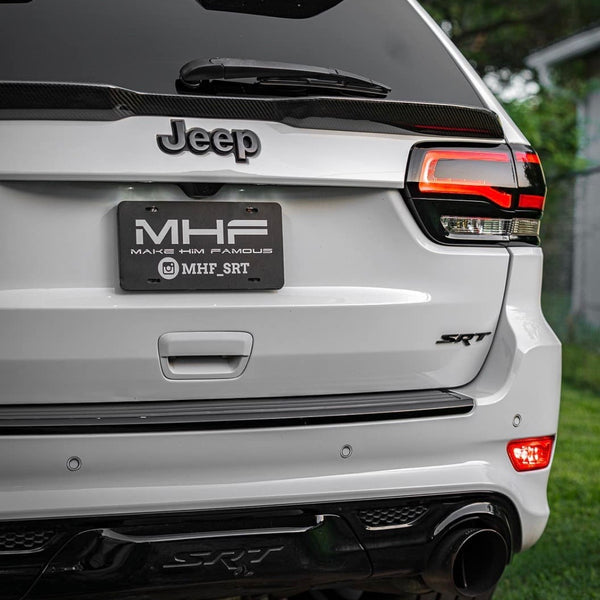 Painted Gloss Black Design LED Taillights 2014-2021 Jeep WK2