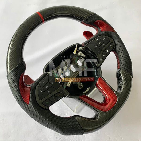 2014- 2021 Carbon Jeep / Dodge SRT Steering Wheel