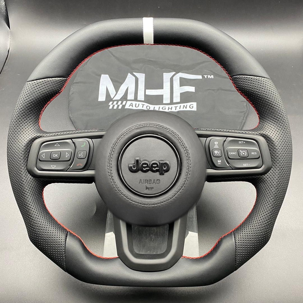Jeep wrangler jl steering wheel cover deals