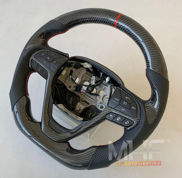 2014-2021 Jeep Grand Cherokee “TrailHawk” Carbon Steering Wheel