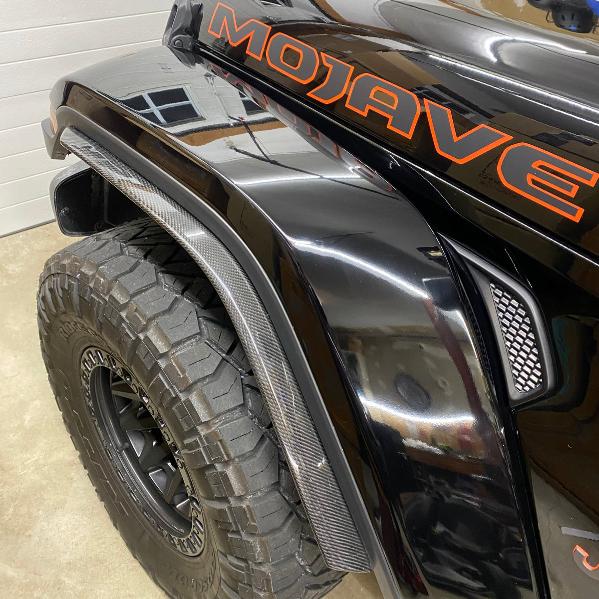 Wrangler JL • JT Mopar Xtreme Recon Fender Carbon Flare Extensions Set