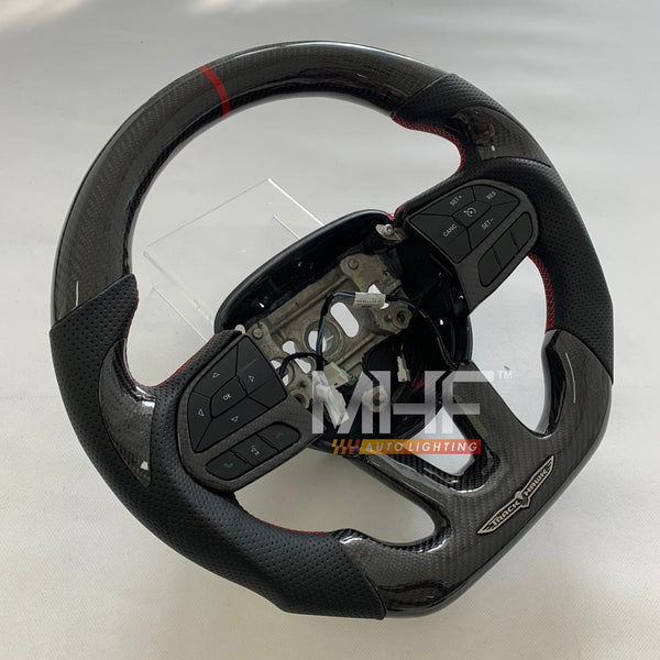 2018-2021 Carbon Red “Track Series” TrackHawk Steering Wheel