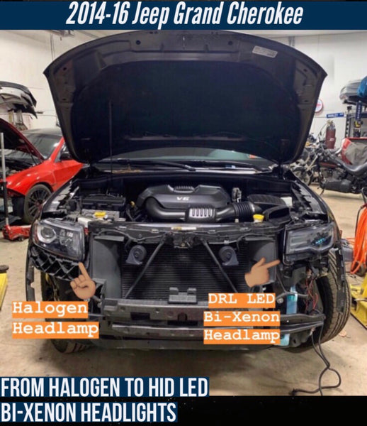 2014-2021 Halogen to HID Harness