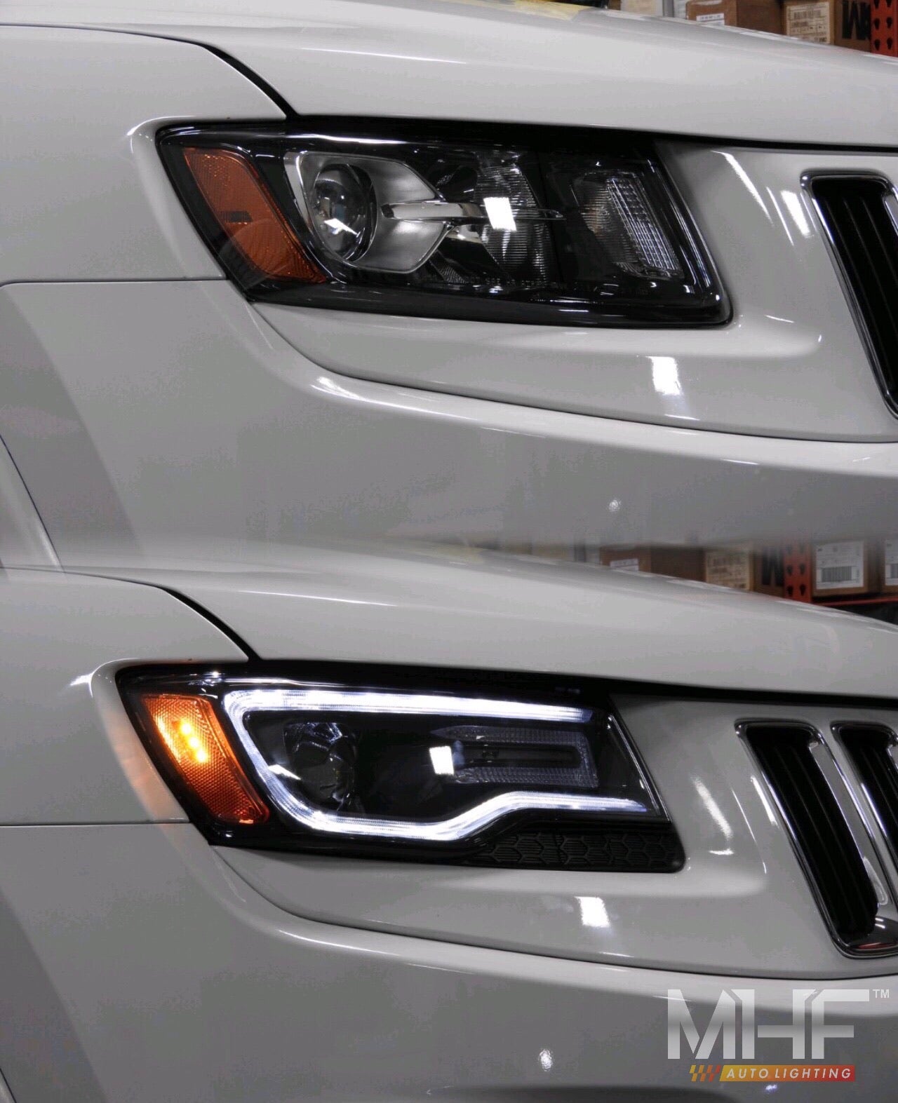 2014-2021 Jeep Grand Cherokee Bi-Xenon LED Headlamps