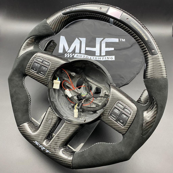 2011-13 Jeep/ Dodge Carbon Steering Wheel