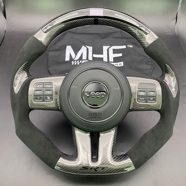 2011-2013 Jeep/ Dodge Carbon Steering Wheel