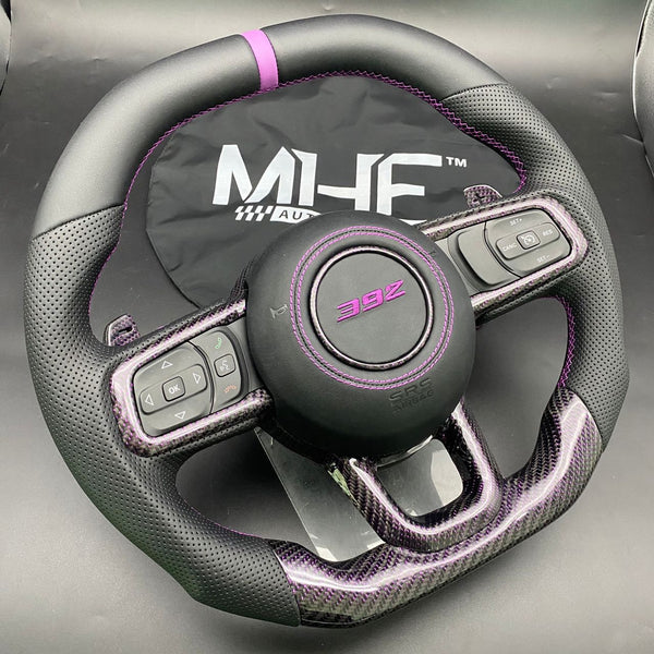 2018-2023 “Purple Reflective Carbon” Jeep 392 Wrangler Steering Wheel