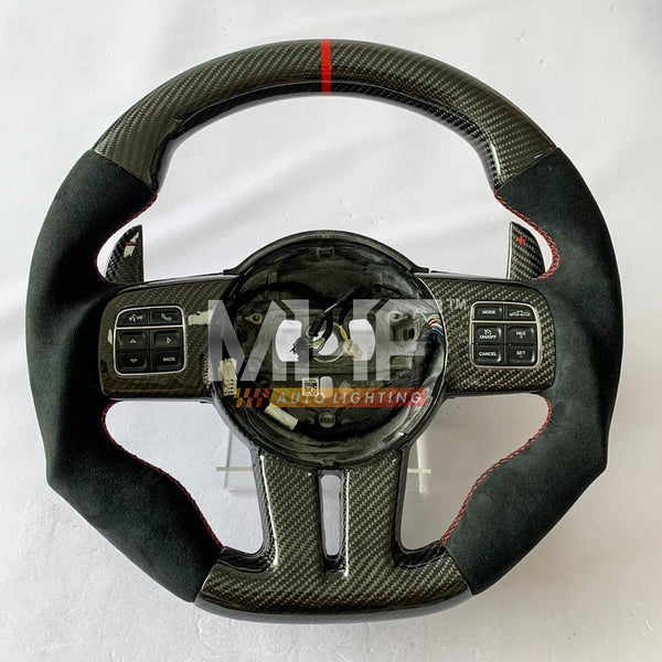 2011-2013 Jeep/ Dodge Carbon Steering Wheel