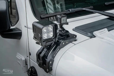 MHF SERIES A-PILLAR INTEGRATED LIGHTING SYSTEM FOR JEEP WRANGLER JL JT
