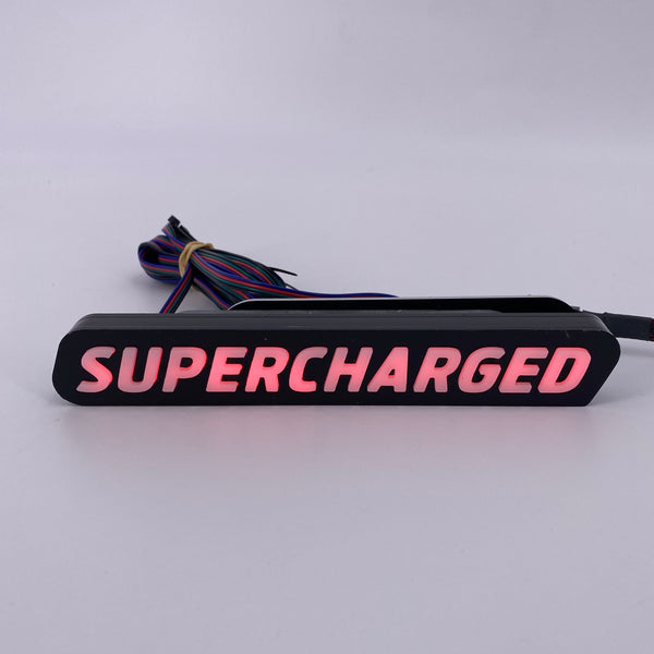 SuperCharged illuminated Badge