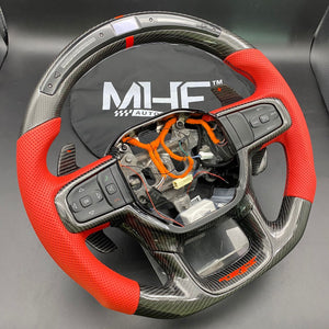 2021-2023 Dodge RAM Carbon Red Accent “TRX” Steering Wheel