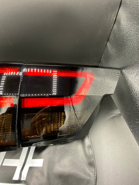 Painted Gloss Black Design LED Tail Lights for 2011-2013 Grand Cherokee WK2