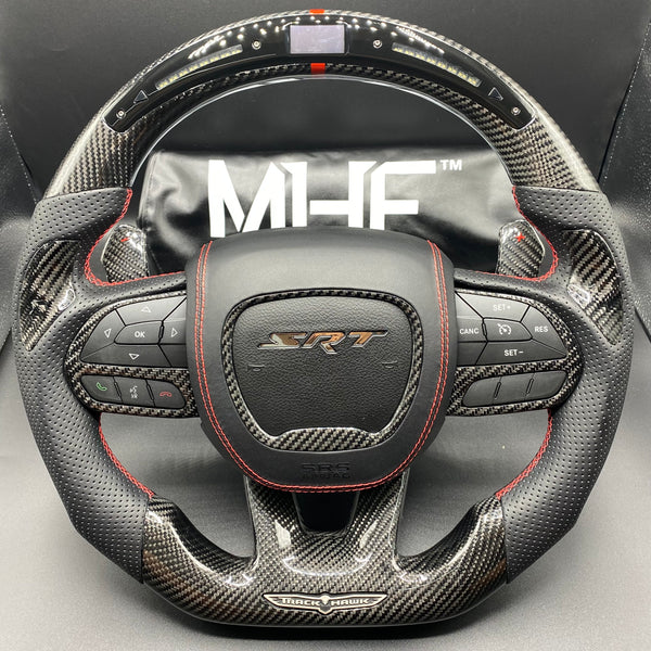 2018-2021 Carbon Red “Track Series” TrackHawk Steering Wheel