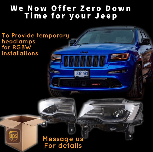 2014-2021 Jeep Grand Cherokee DRL Boards