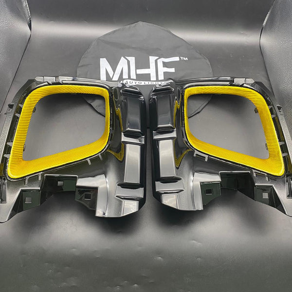 2018-2021 Trackhawk Front Lower Bezels Carbon