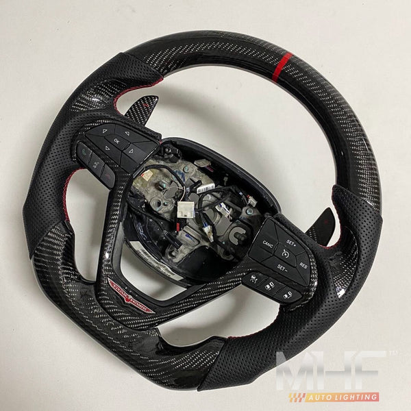 2014-2021 Jeep Grand Cherokee “TrailHawk” Carbon Steering Wheel WK2