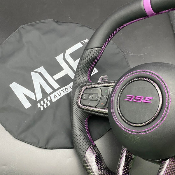 2018+ Purple Reflective Carbon” Jeep 392 Wrangler Steering Wheel