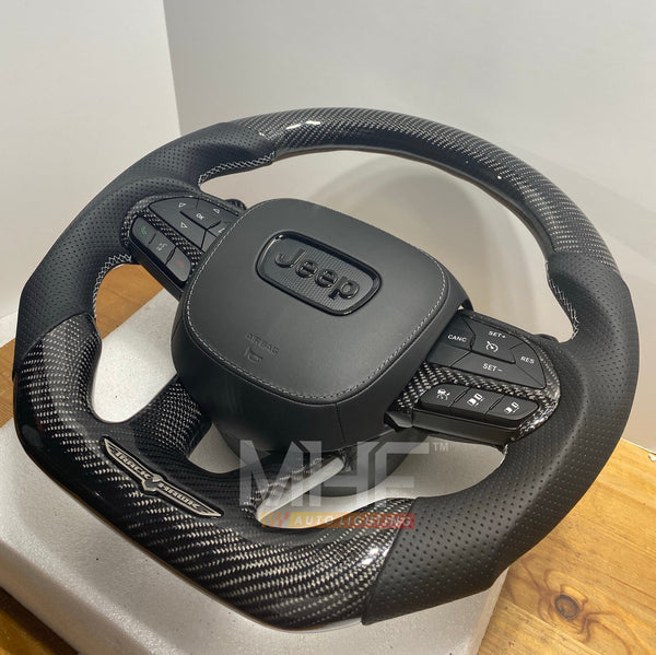 2018-2021 Carbon “Track Series” TrackHawk Steering Wheel
