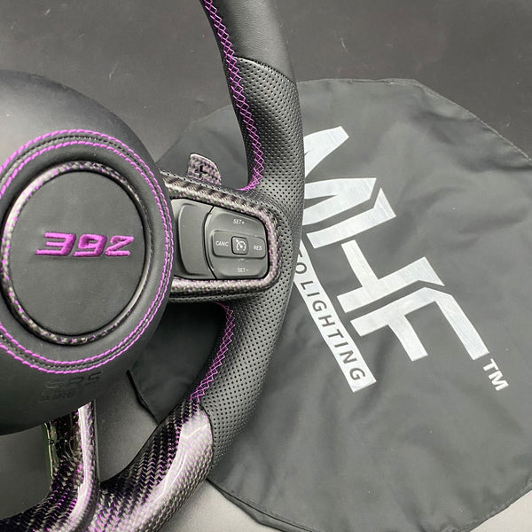 2018+ Purple Reflective Carbon” Jeep 392 Wrangler Steering Wheel