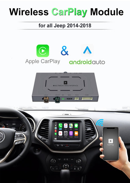 MHF CarPlay Module Integration 2014-2020 Jeep Grand Cherokee