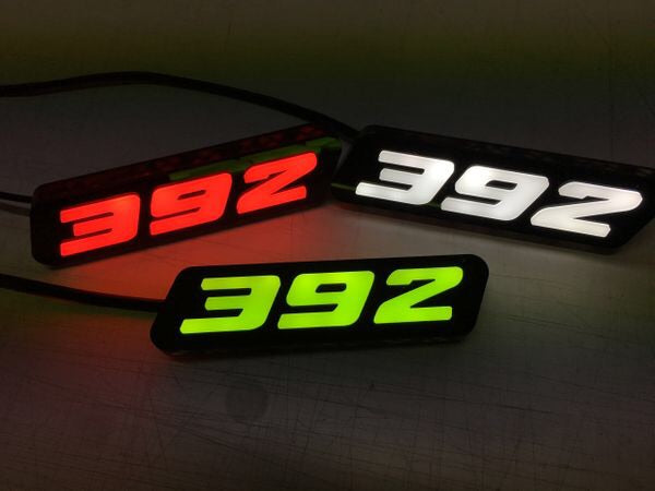 392 illuminated Badge