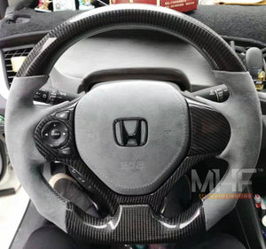 2013-2017 Honda Accord Alcantara Carbon Steering Wheel