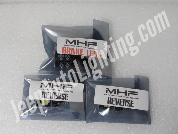 2011-2021 Rear LED Replacement Bulbs Jeep WK2
